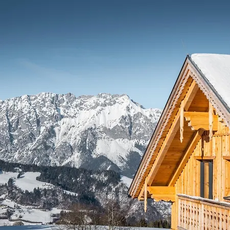 Chalet Poolchalet Dachsteinblick Pruggern