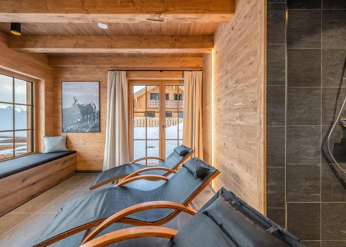 シャレー Poolchalet Dachsteinblick プルークガーン