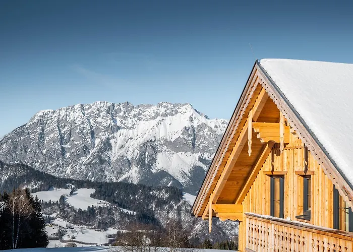 شاليه Poolchalet Dachsteinblick بروغيرن